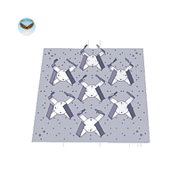 Tấm dính CRYSTE PCS 012 0012 (Dùng cho dòng PURICELL SHAKING 80 ; 4EA / Bộ)